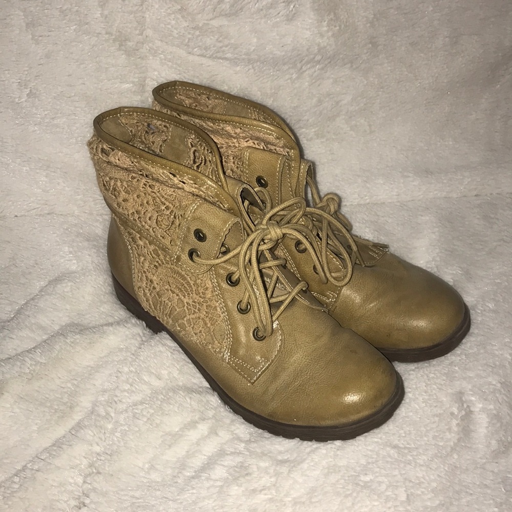 Lace Up Booties